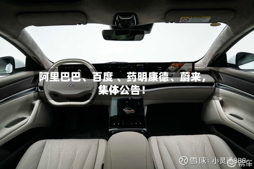 阿里巴巴	、百度 、药明康德、蔚来，集体公告！-第2张图片