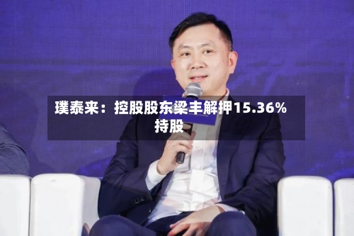 璞泰来：控股股东梁丰解押15.36%持股-第2张图片