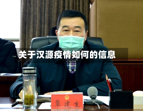 关于汉源疫情如何的信息