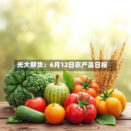 光大期货：6月12日农产品日报-第3张图片