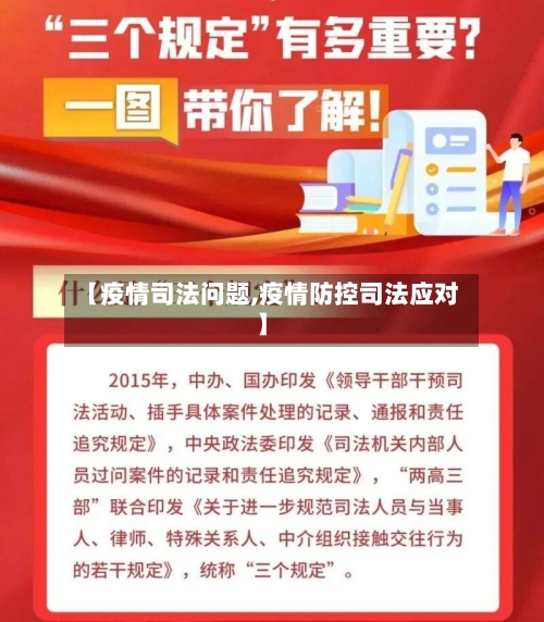 【疫情司法问题,疫情防控司法应对】-第3张图片