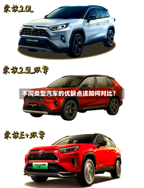 不同类型汽车的优缺点该如何对比？