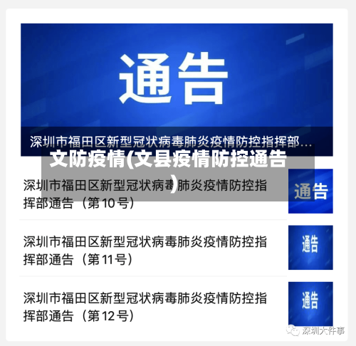 文防疫情(文县疫情防控通告)