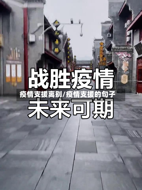 疫情支援离别/疫情支援的句子