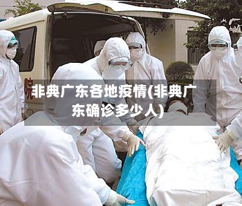 非典广东各地疫情(非典广东确诊多少人)