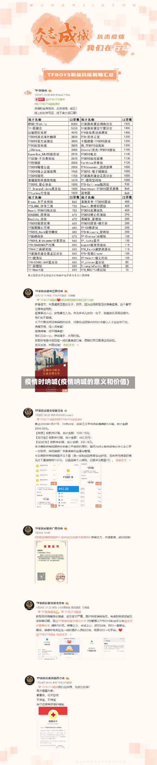 疫情时呐喊(疫情呐喊的意义和价值)-第2张图片