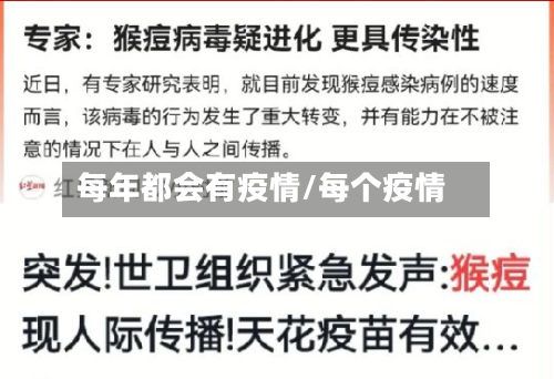 每年都会有疫情/每个疫情-第2张图片