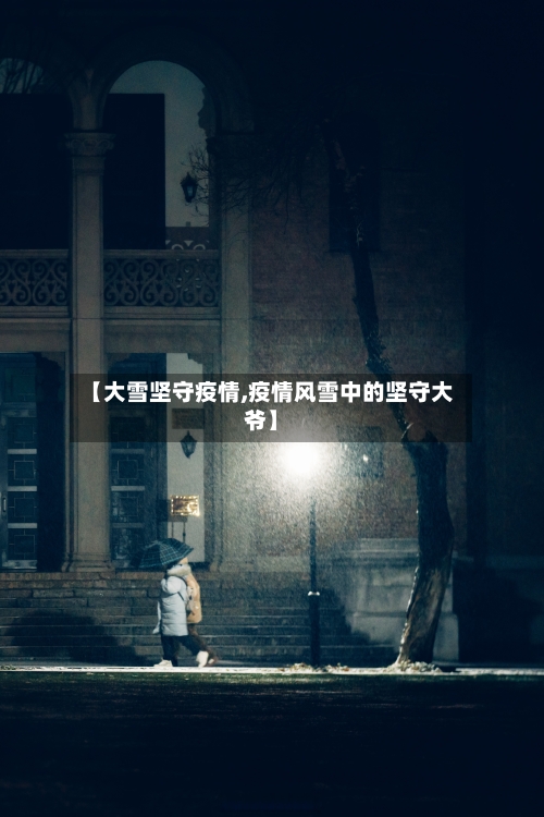 【大雪坚守疫情,疫情风雪中的坚守大爷】