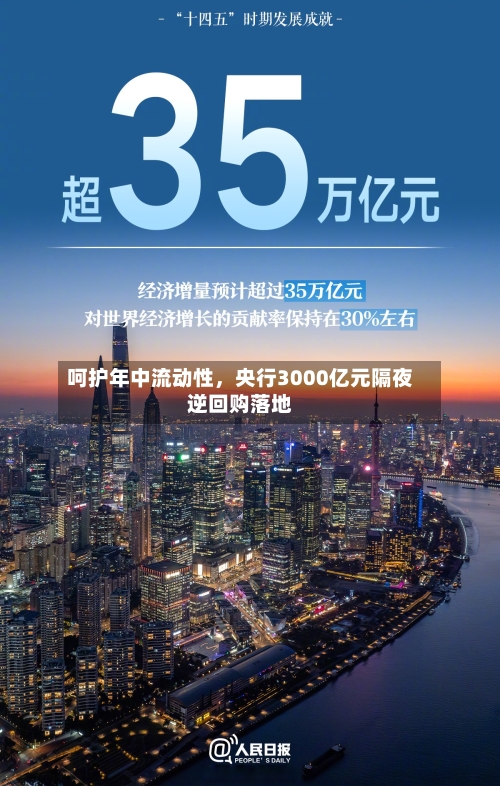 呵护年中流动性，央行3000亿元隔夜逆回购落地-第2张图片