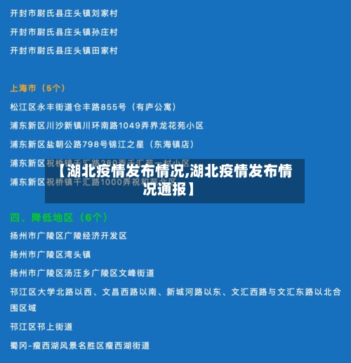 【湖北疫情发布情况,湖北疫情发布情况通报】