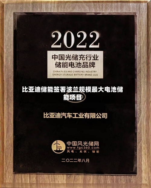 比亚迪储能签署波兰规模最大电池储能项目-第3张图片