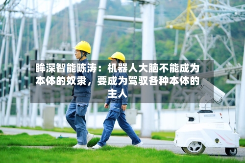 眸深智能陈涛：机器人大脑不能成为本体的奴隶，要成为驾驭各种本体的主人