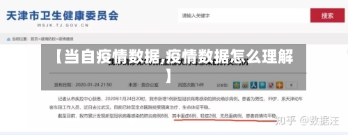 【当自疫情数据,疫情数据怎么理解】