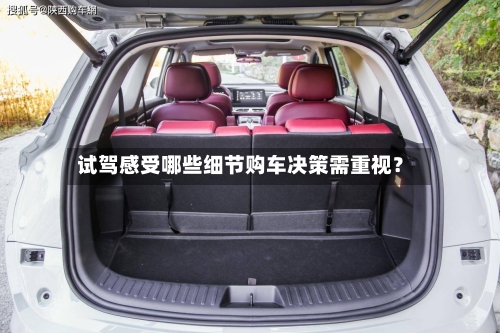 试驾感受哪些细节购车决策需重视？-第2张图片