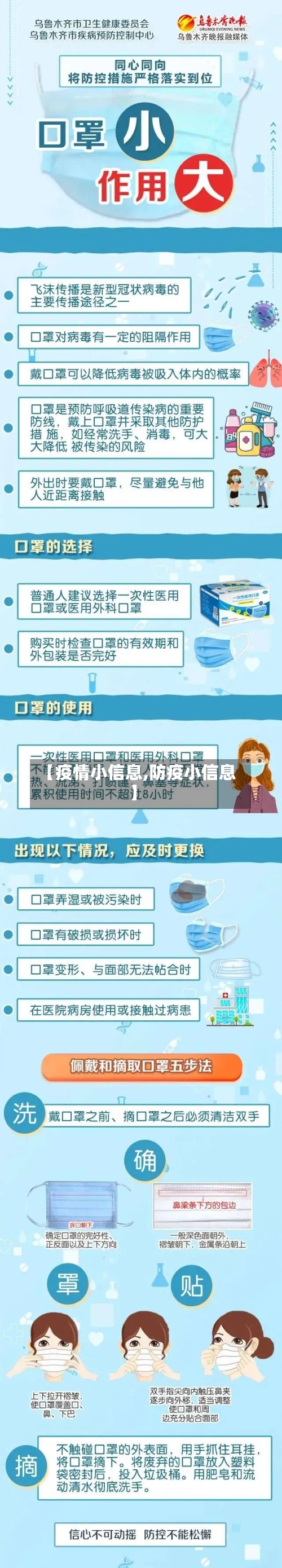 【疫情小信息,防疫小信息】