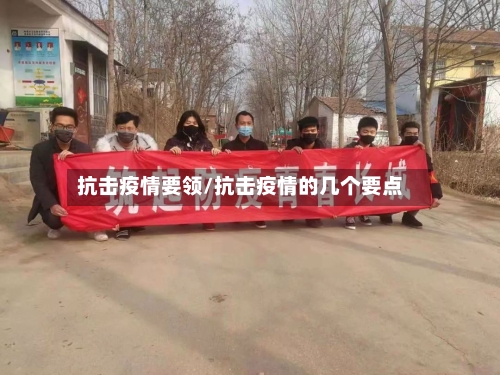 抗击疫情要领/抗击疫情的几个要点