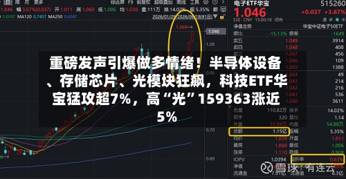 重磅发声引爆做多情绪！半导体设备、存储芯片	、光模块狂飙	，科技ETF华宝猛攻超7%，高“光”159363涨近5%-第2张图片