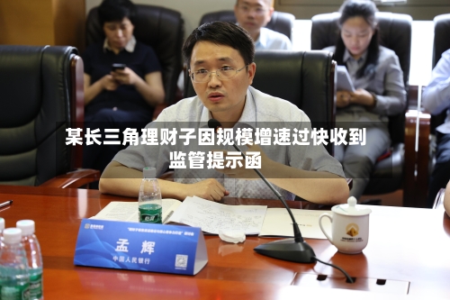 某长三角理财子因规模增速过快收到监管提示函-第3张图片
