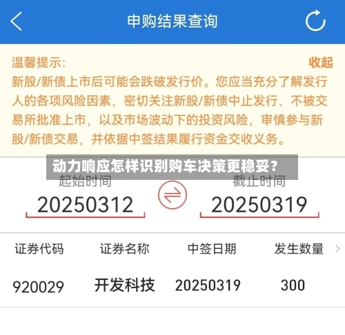 动力响应怎样识别购车决策更稳妥?-第3张图片