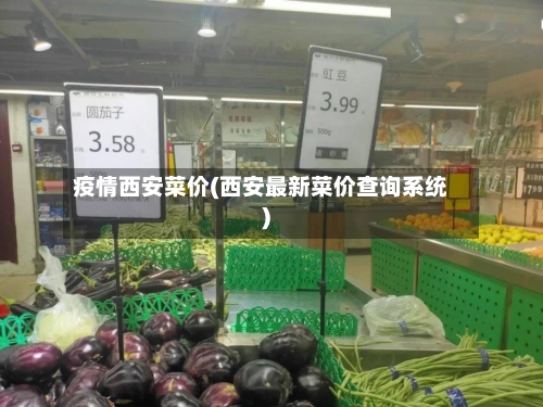 疫情西安菜价(西安最新菜价查询系统)
