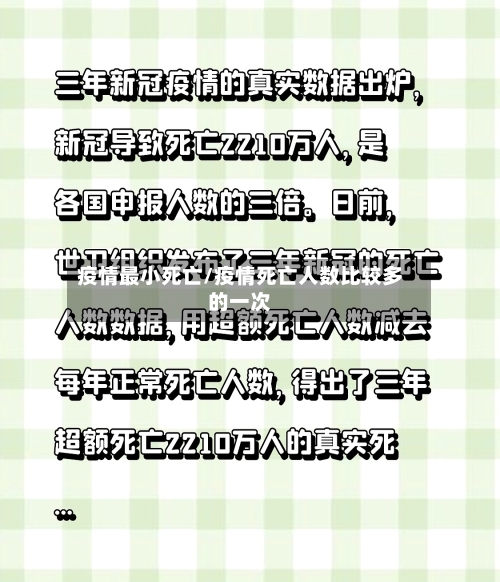 疫情最小死亡/疫情死亡人数比较多的一次-第2张图片