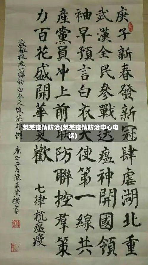 莱芜疫情防治(莱芜疫情防治中心电话)-第2张图片