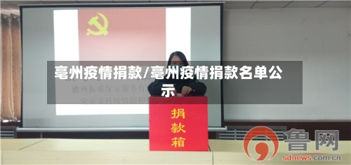 亳州疫情捐款/亳州疫情捐款名单公示-第2张图片