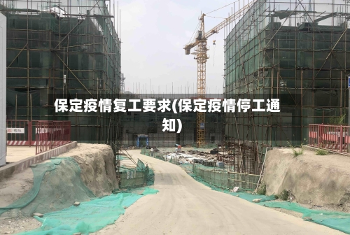 保定疫情复工要求(保定疫情停工通知)-第2张图片