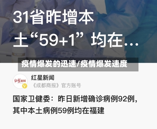 疫情爆发的迅速/疫情爆发速度