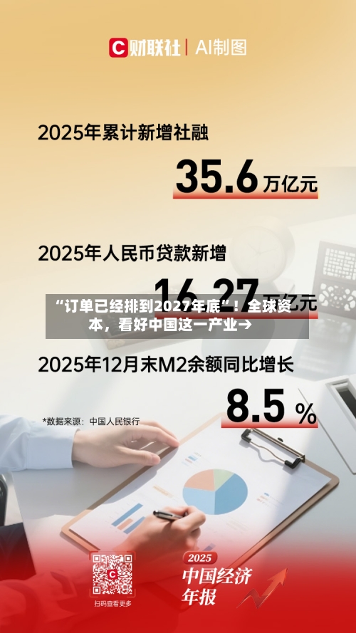 “订单已经排到2027年底”！全球资本，看好中国这一产业→-第3张图片
