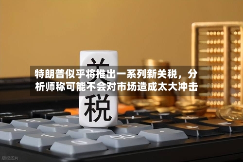 特朗普似乎将推出一系列新关税，分析师称可能不会对市场造成太大冲击-第3张图片