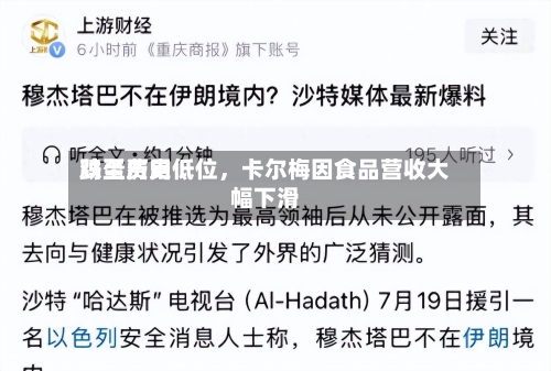 鸡蛋费用跌至历史低位，卡尔梅因食品营收大幅下滑
