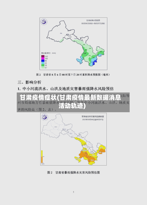 甘肃疫情症状(甘肃疫情最新数据消息活动轨迹)-第2张图片