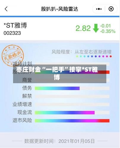 枣庄财金“一把手”接掌*ST雅博-第2张图片