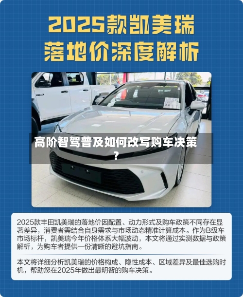 高阶智驾普及如何改写购车决策？-第2张图片