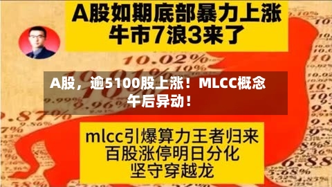 A股，逾5100股上涨！MLCC概念午后异动！-第2张图片
