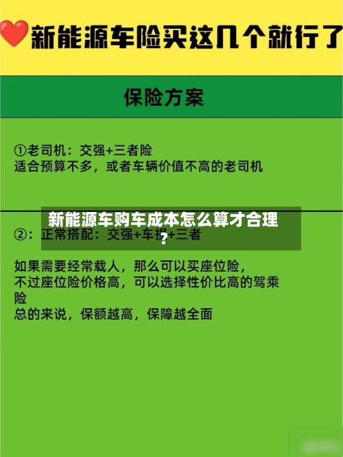 新能源车购车成本怎么算才合理？-第2张图片
