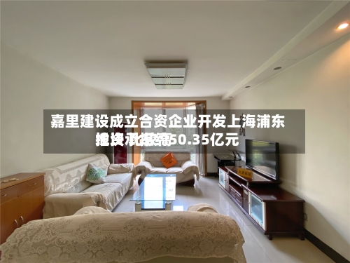 嘉里建设成立合资企业开发上海浦东地块 比较高
投资承担约50.35亿元-第3张图片