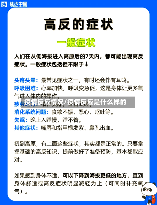 疫情反应情况/疫情反应是什么样的