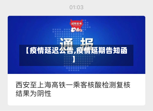 【疫情延迟公告,疫情延期告知函】-第3张图片