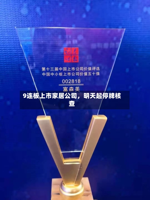 9连板上市家居公司，明天起停牌核查-第3张图片