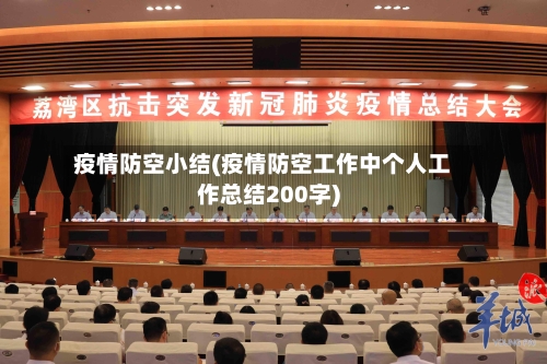 疫情防空小结(疫情防空工作中个人工作总结200字)-第3张图片