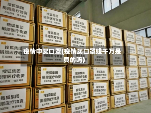 疫情中买口罩(疫情买口罩赚千万是真的吗)-第2张图片