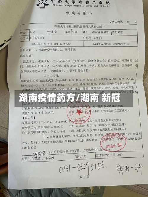 湖南疫情药方/湖南 新冠-第2张图片