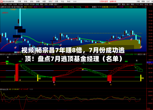 视频|杨宗昌7年赚8倍，7月份成功逃顶！盘点7月逃顶基金经理（名单）-第3张图片
