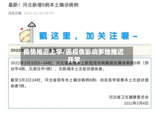 疫情推迟上学/因疫情影响多地推迟开学