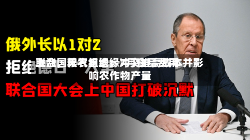 联合国粮农组织：7月食品费用上涨	，天气与地缘冲突推高成本并影响农作物产量-第3张图片