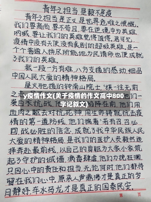 y疫情作文(关于疫情的作文高中800字记叙文)-第3张图片