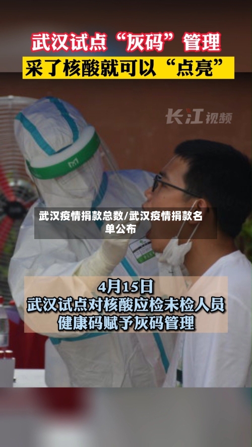 武汉疫情捐款总数/武汉疫情捐款名单公布-第3张图片
