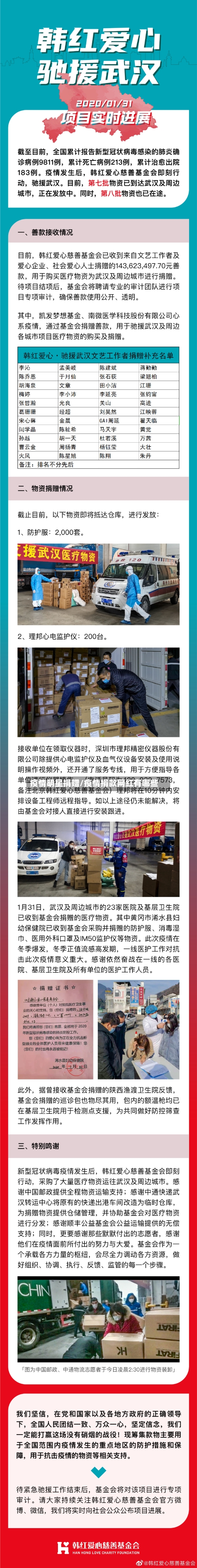 疫情明星捐赠/疫情捐款网红有哪些